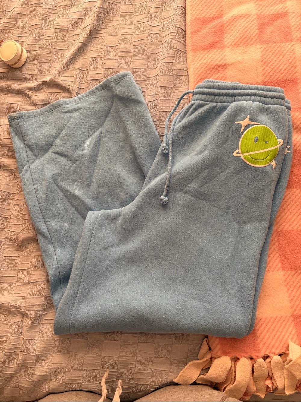 Target x Poppi blue sweatpants